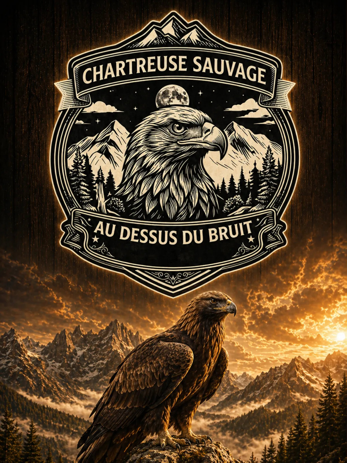 Affiche Aigle A3