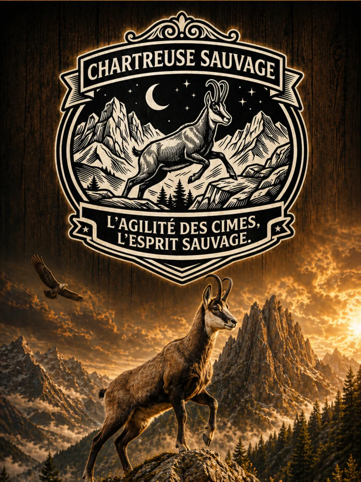 Affiche Chamois A3