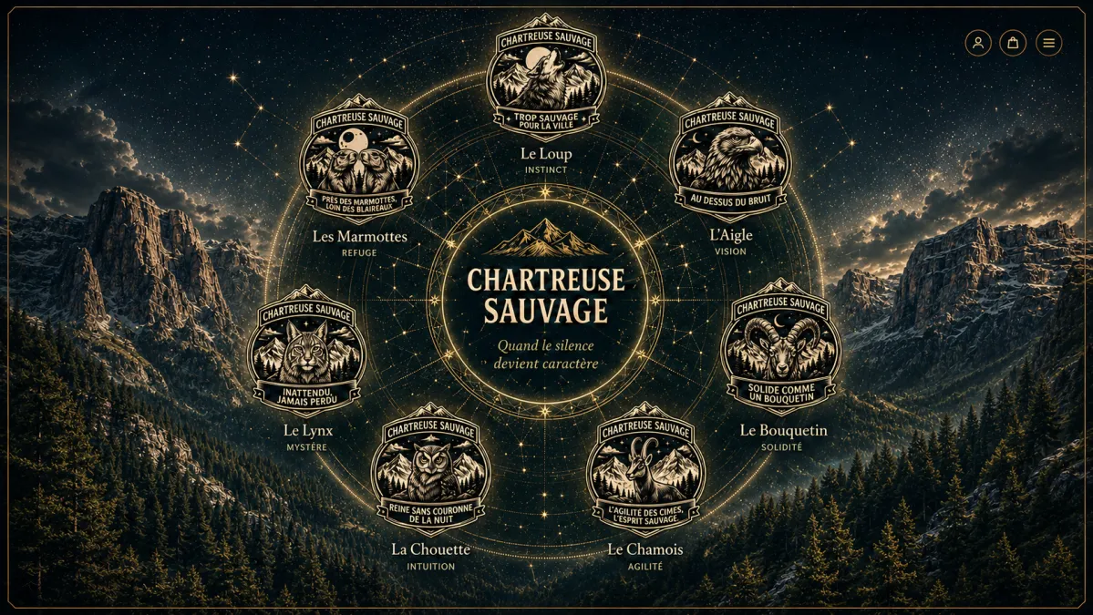 Roue des Esprits Sauvages — Chartreuse Sauvage