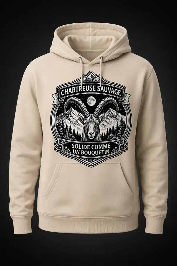 Sweat Bouquetin Beige