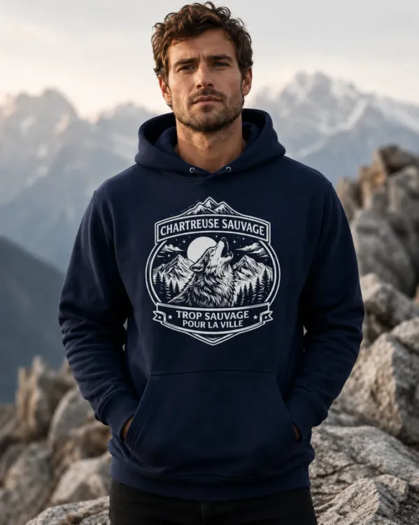 Sweat Loup Bleu