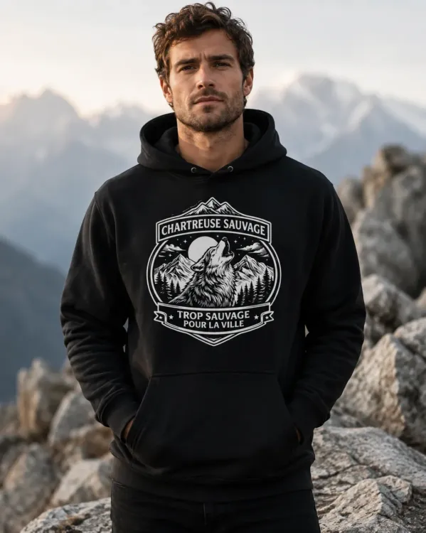 Sweat Loup Noir