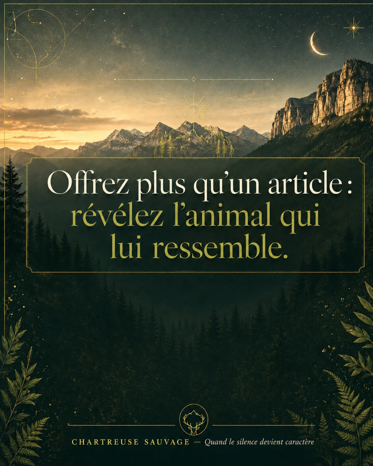 Cadeau Chartreuse Sauvage